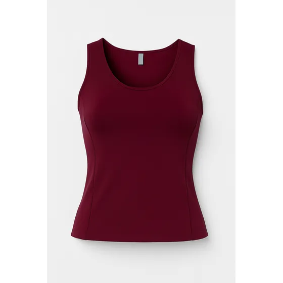 Musculosa Básica Mujer Talles Grandes Seda Fría