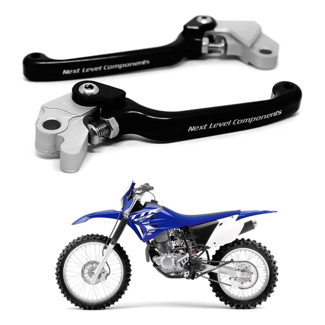 Kit Manete Biker Retratil Freio + Embreagem Ttr230 Todas