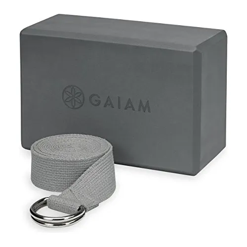 Juego Combinado De Bloque De Yoga + Correa De Yoga