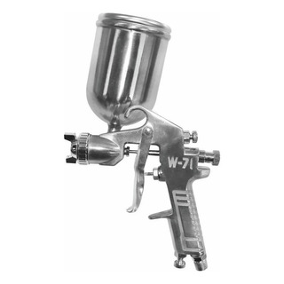 Pistola De Pintura De Taza De Aluminio De Gravedad W-71g Pistola De Pintura De Taza De Aluminio De Gravedad W-71g