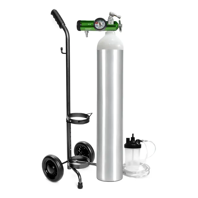Cilindro Oxígeno Portátil Kit De  685 Litros - Topmedic