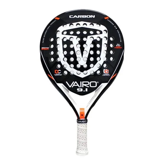 Paleta de pádel Vairo Carbon 9.1 2015 color black