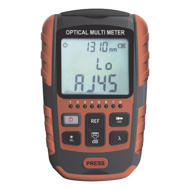Medidor De Potencia Óptica Mini Opm Conectores Sc, St Y Fc