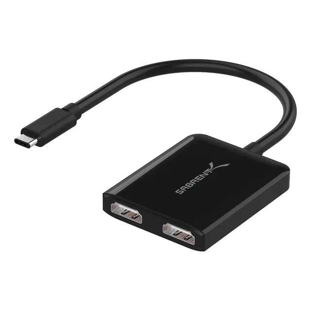 Adaptador Usb Tipo C Dual Hdmi, Sistemas Windows (windows 7