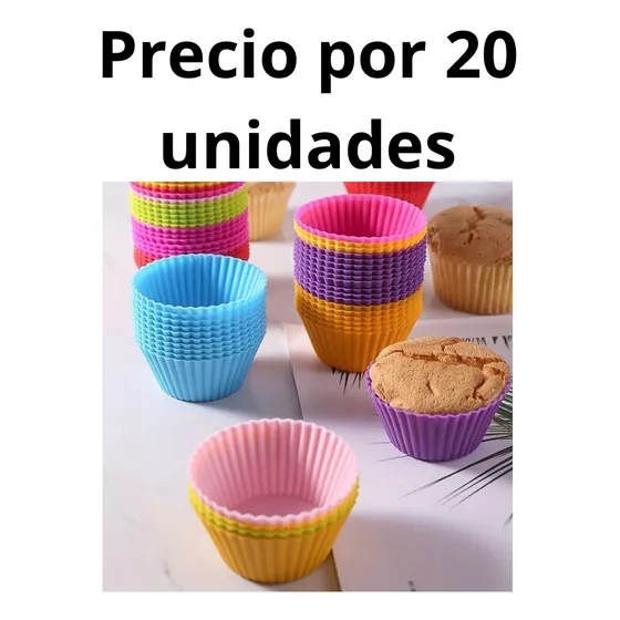 Moldes De Silicón Para Cupcakes