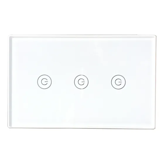 Interruptor Táctil Blanco 3 Gan S/neutro