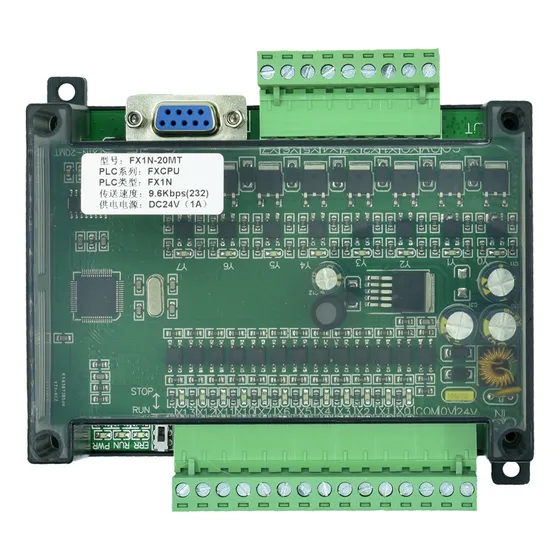 Plc Compatible Mitsubishi Fx1n-20mt 24v 12in 8out Transistor
