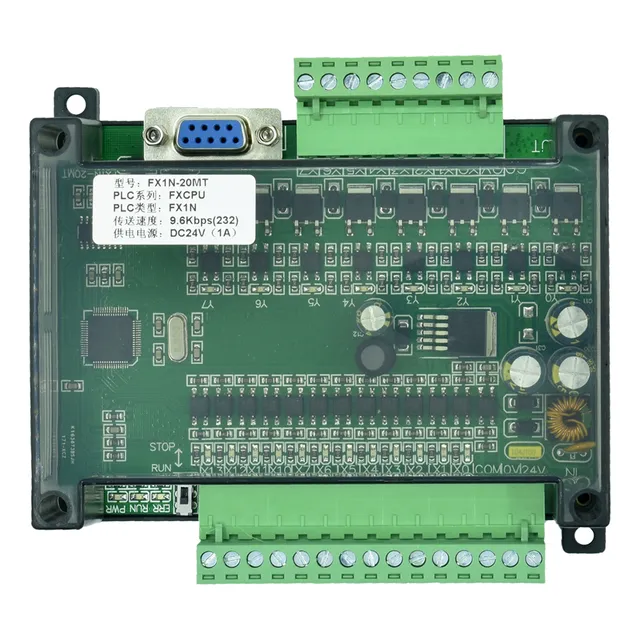 Plc Compatible Mitsubishi Fx1n-20mt 24v 12in 8out Transistor