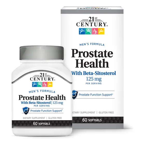 Suplemento 21st Century Prostate Health 60 Cápsulas Blandas