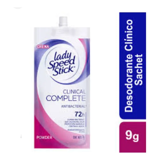 Desodorante Lady Speed Stick Clinical 20 Sobres De 9gr