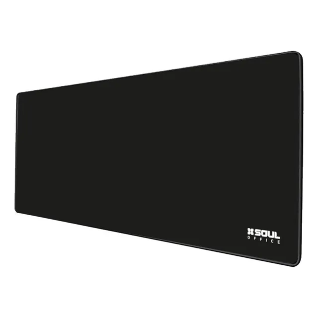 Mousepad Soul Omp150 70x30 Cm Negro Liso