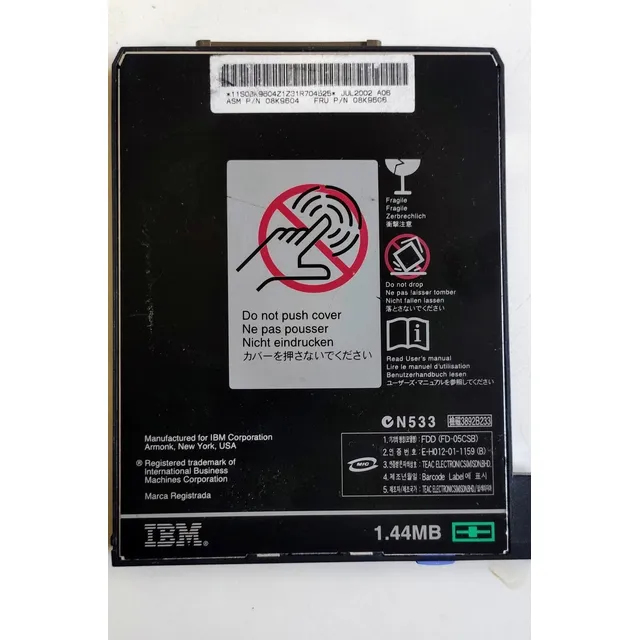 Floppy Drive 1.44mb Ibm Interna Fru 0k9606