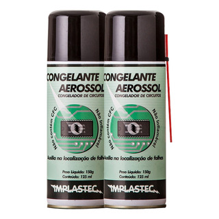2 Congelantes Spray Implastec Para Localiz. De Falhas Eletr. 2 Congelantes Spray Implastec Para Localiz. De Falhas Eletr.