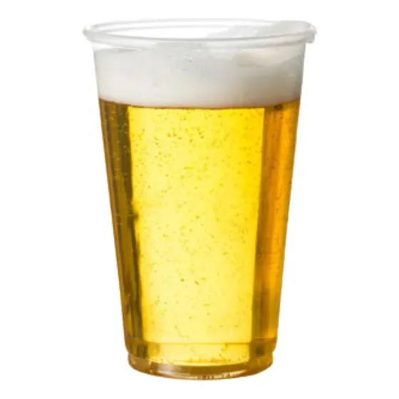 Copo Descartável 500ml Chopp Pp Liso C/ 300 Unidades
