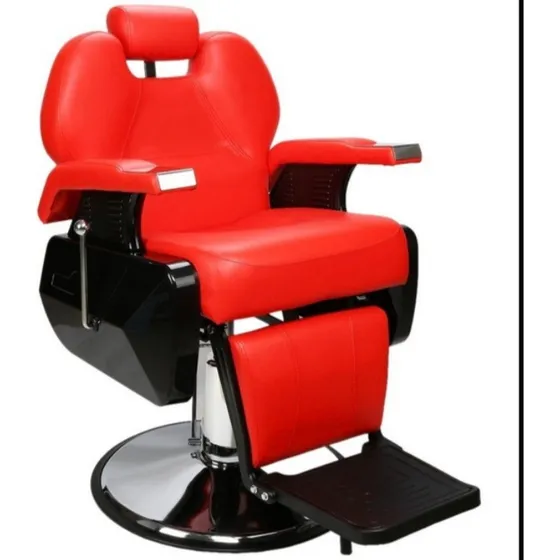 Silla Sillon Barbero Hidráulico Barberia Peluqueria Estetica