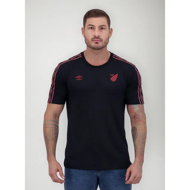 Camisa Umbro Athletico Paranaense Concentração 2024 Preta