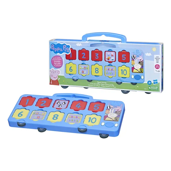 Juego Infantil Ómnibus Peppa Pig 123 Universo Binario