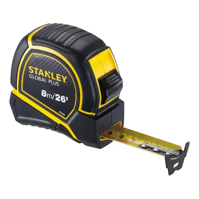 Wincha 8m X 25mm Anti Impacto Global Plus Stanley