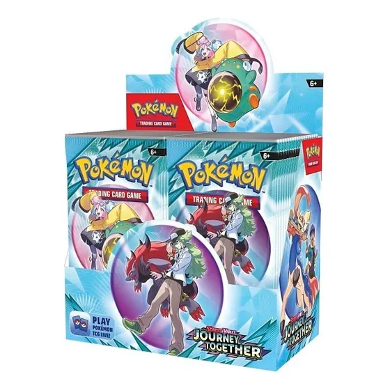 Pokémon Tcg Journey Together Booster Box Display Inglés
