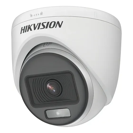 Camara Hikvision Colorvu Domo 2mp Ip67 2.8mm Con Audio Color Blanco