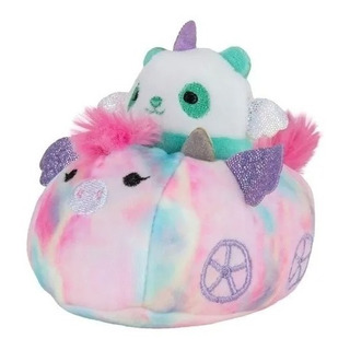 Squishmallows Squishiville Peluche Con Vehículo Wabro 86128 Squishmallows Squishiville Peluche Con Vehículo Wabro 86128