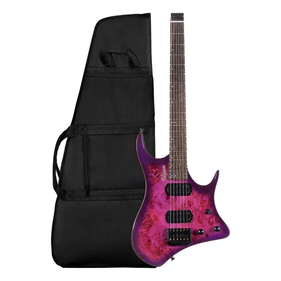 Gtwt-01 Guitarra Electrica Cabeza 6 Cuerda Chapa Arce Llama