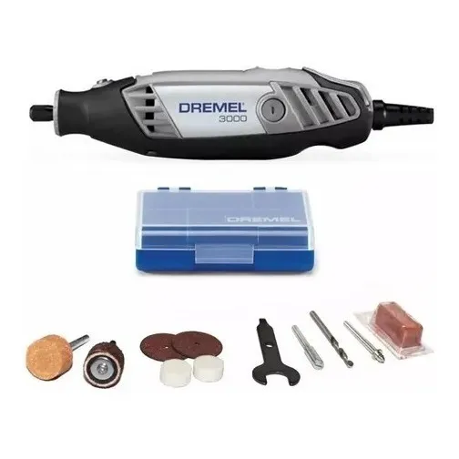 Mototool Dremel 3000 Original 120v + 10 Accesorios + Estuche