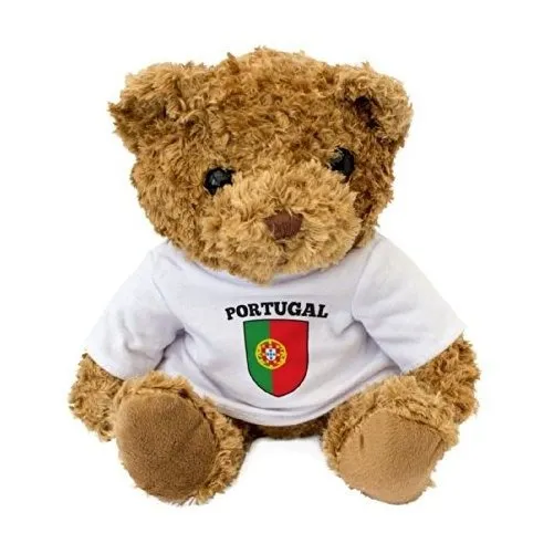 Nuevo - Portugal Flag Teddy Bear - Portuguese Fan C9a4i
