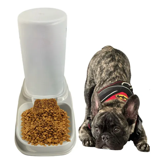 Alimentador Comedero Dispensador De Alimento Gatos Y Perros