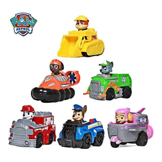 Kit Patrulha Canina 6 Carrinhos Fricção Brinquedos Coleção Kit Patrulha Canina 6 Carrinhos Fricção Brinquedos Coleção