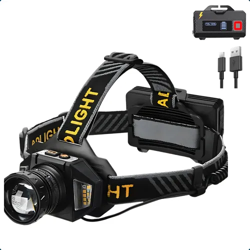 Lâmpada: Petzl Actik Core 600 Lumens Hybrid Recarregável, Cor da