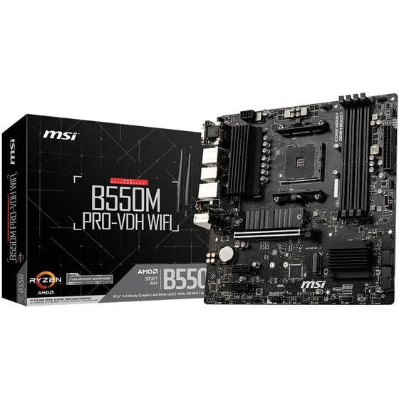 Mother Msi B550m Pro-vdh Wifi Ddr4 Am4