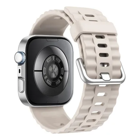 Correa Silicona Para Huawei Fit 4 / Fit 4 Pro Beige