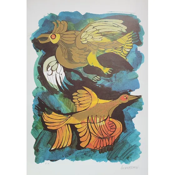Pájaros | Guayasamín De Edición Limitada