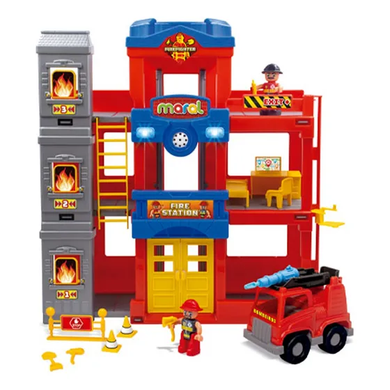 Brinquedo Infantil Com Carrinho Cenário Playset