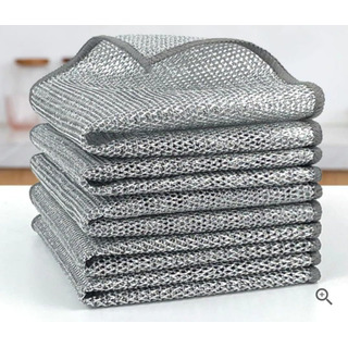 Paños Para Lavar Platos Antirayaduras, Juego De 10 Piezas Gris Paños Para Lavar Platos Antirayaduras, Juego De 10 Piezas Gris