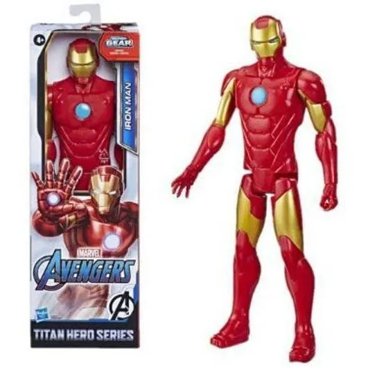 Boneco Homem De Ferro Titan Hero Blast Gear E7873 - Hasbro