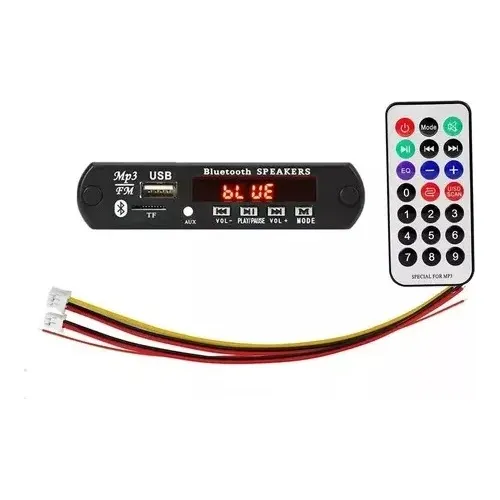 Modulo Tarjeta Audio Bluetooth Mp3 Usb Sd Card Fm Pendrive