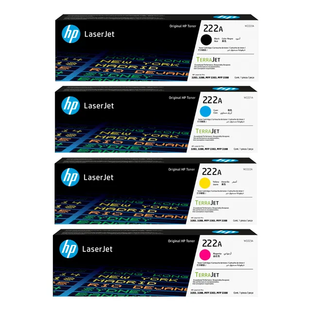 Kit Toners Hp Modelos Cmyk 3203/mfp 3288/mfp 3303 3388