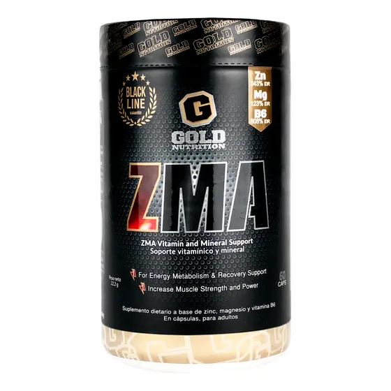 Gold Nutrition Zma Precursor Testosterona Suplemento 60c 3c