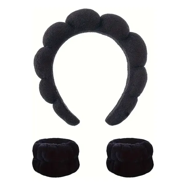 Kit Skincare Diadema+muñequeras