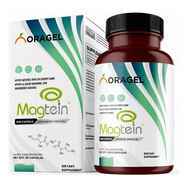 Treonato De Magnesio L-threonate 90 Capsulas Magtein Relax