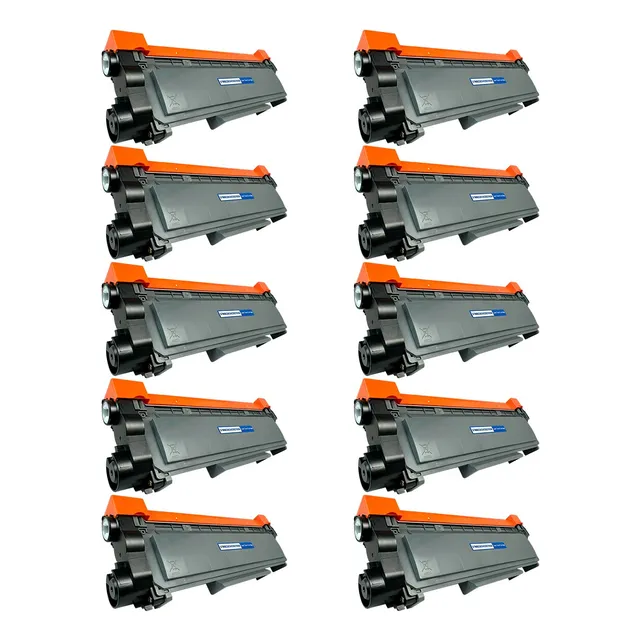 Kit Pack 10 Toner Compatible Con Brother Tn660 Tn 660 L2305w Negro