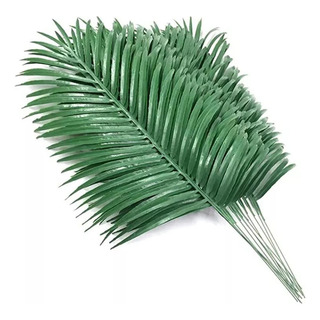 12 Unidades De Hojas De Palmera Artificiales, Hojas De Palma 12 Unidades De Hojas De Palmera Artificiales, Hojas De Palma