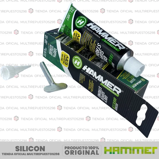 Silicon Gris Alta Calidad 100% Automotriz Silicone Original