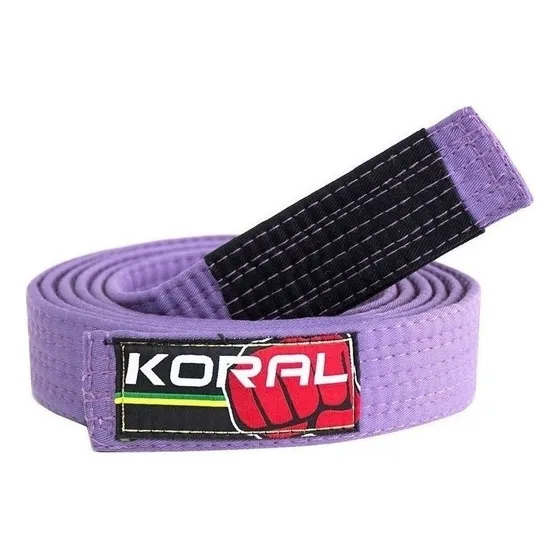 Faixa Koral Jiu Jitsu Cinturon Bjj Artes Marciales