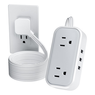 Regleta Multicontactos Extensión Electrica 2 Salidas Y 3 Usb Regleta Multicontactos Extensión Electrica 2 Salidas Y 3 Usb