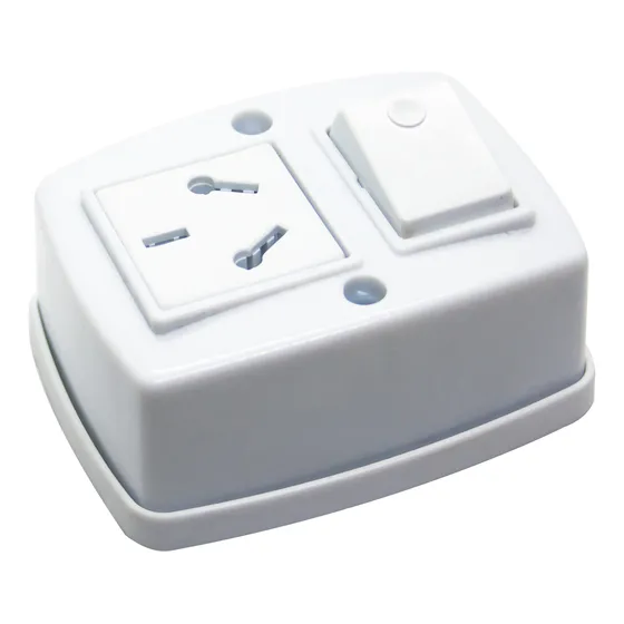 Tomacorriente + Interruptor Linea Exterior Para Aplicar Mig