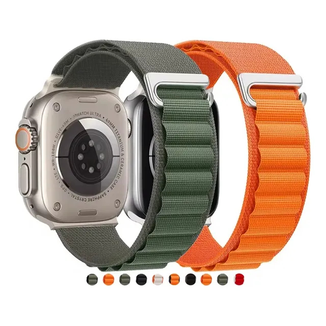 Pulso Correa Manilla Para Apple Watch En Nylon Todas Series 