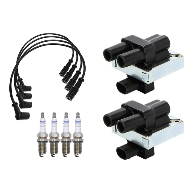 Kit Cables Bobinas Bujias Fiat Uno Duna Palio 1.3 Mpi Fire 